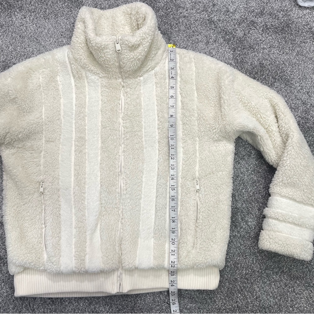 Athleta Willow Fleece Sherpa Bomber Jacket - Picture 12 of 15